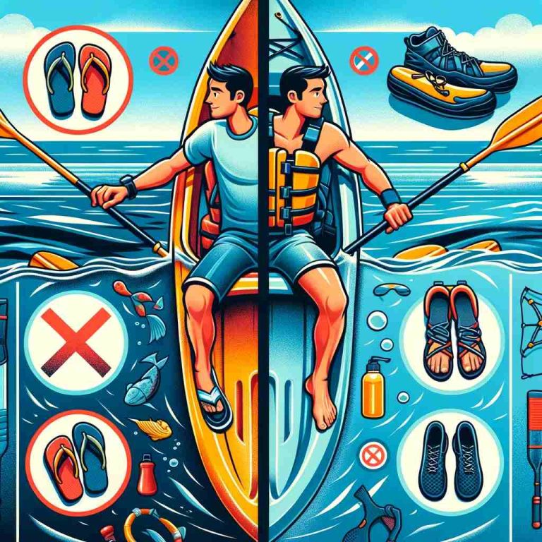 Can You Wear Flip-Flops Kayaking?