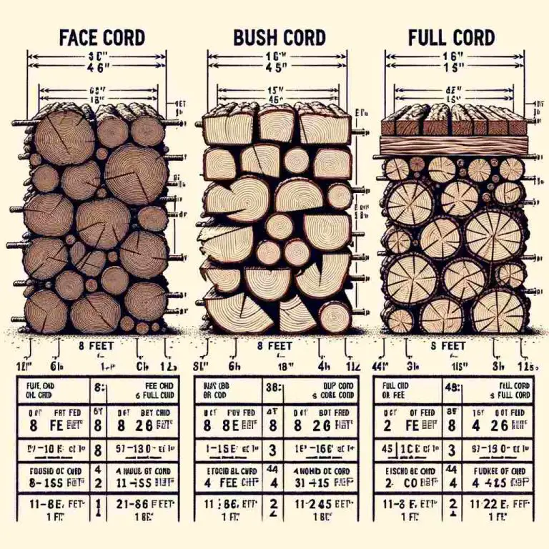 Face Cords of Wood Your Guide to Firewood Measurements and More