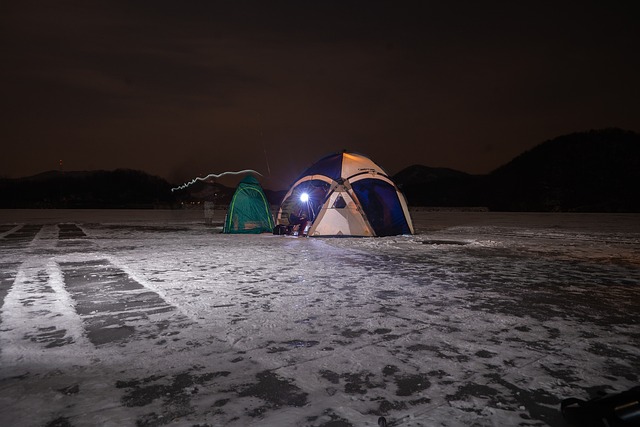 Can You Sleep in an Ice Fishing Tent?