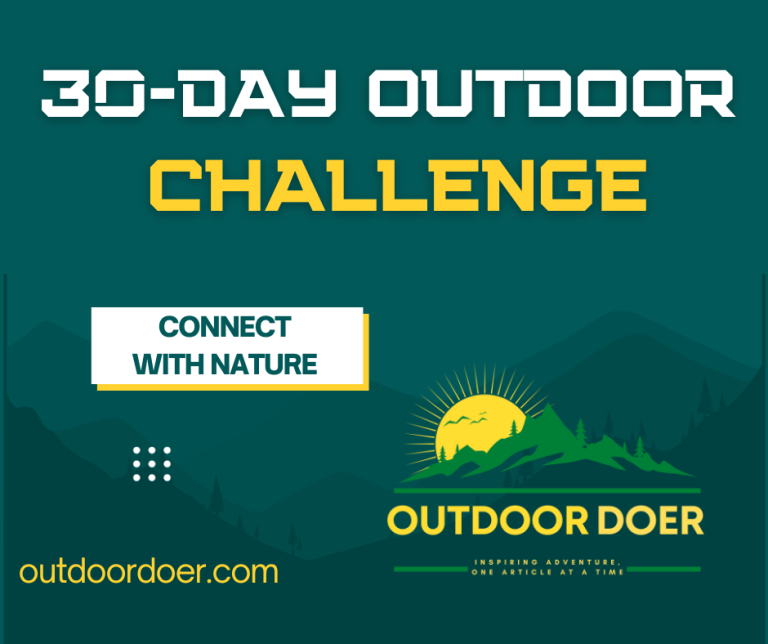 30-Day Outdoor Challenge: Connect with Nature