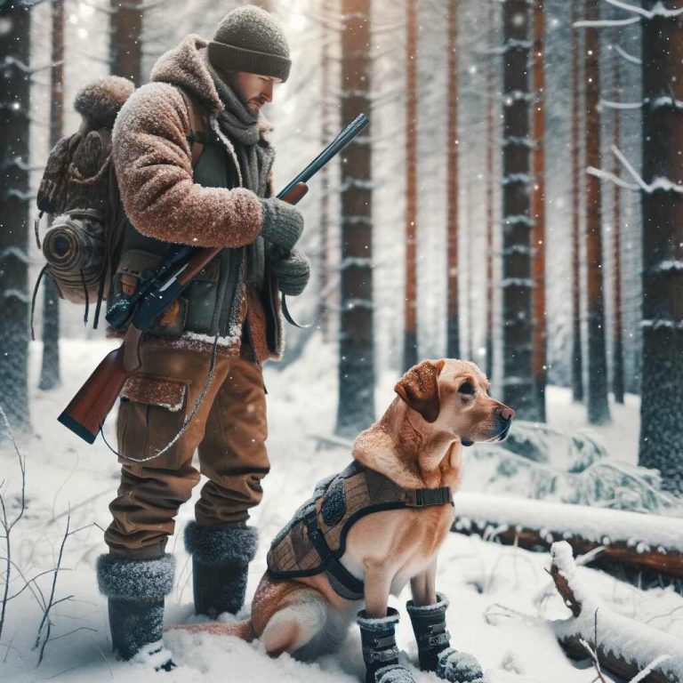 How to Keep Your Hunting Dog Safe and Effective in Cold Weather