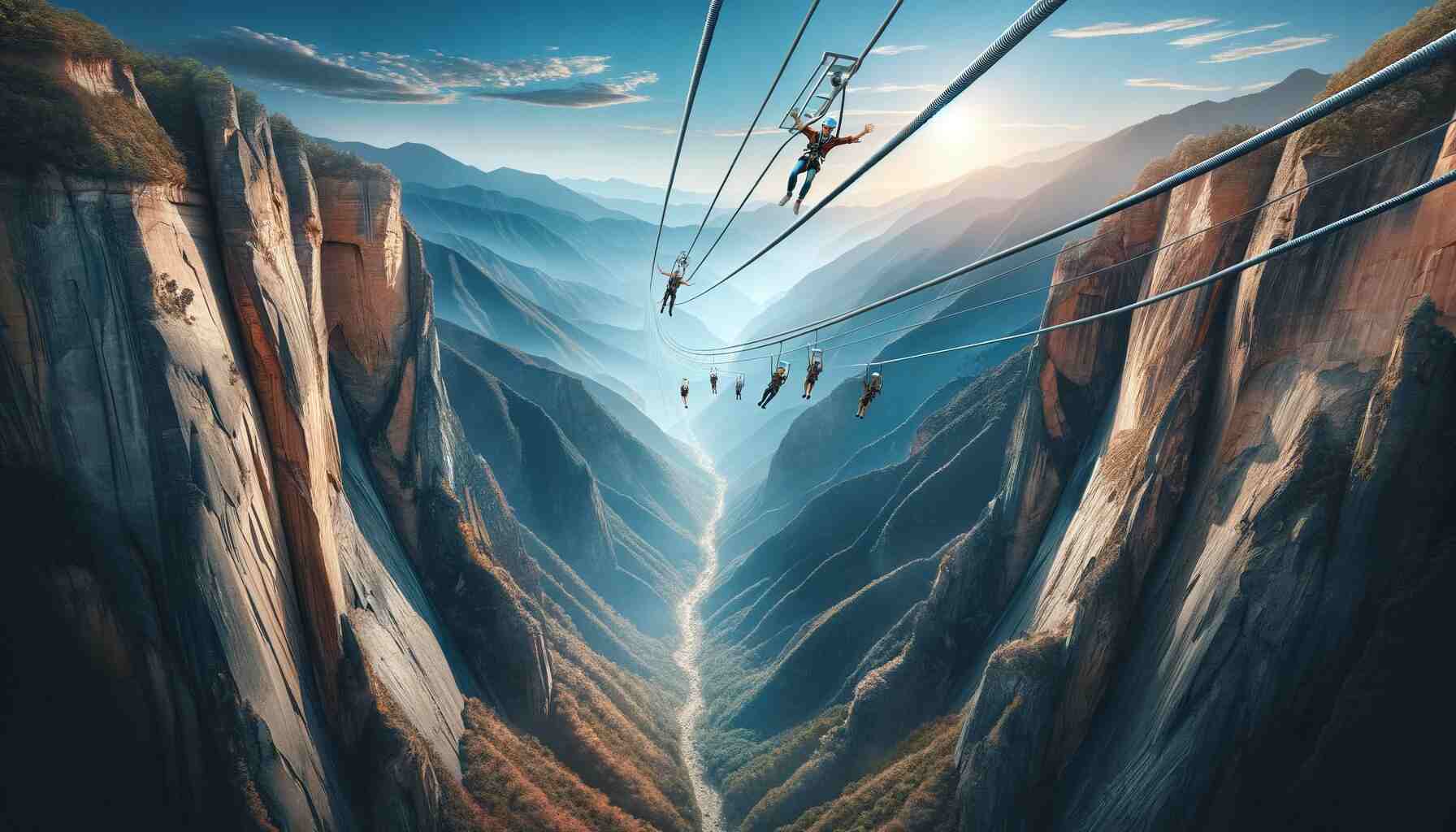 Here's the feature image for "The Most Extreme Zipline in the US," showcasing a breathtaking scene of adventure and natural beauty.