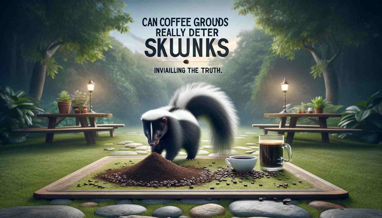 Can Coffee Grounds Really Deter Skunks: Unveiling the Truth - Outdoor Doer