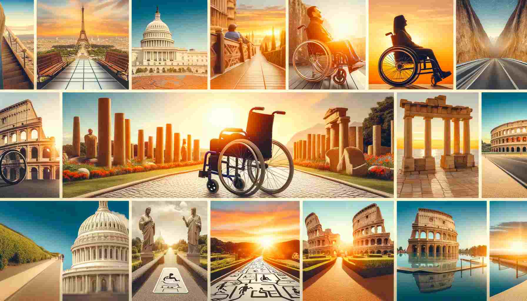 Here's the featured image for The World's Most Wheelchair-Accessible Travel Destinations, showcasing various landmarks known for their accessibility.
