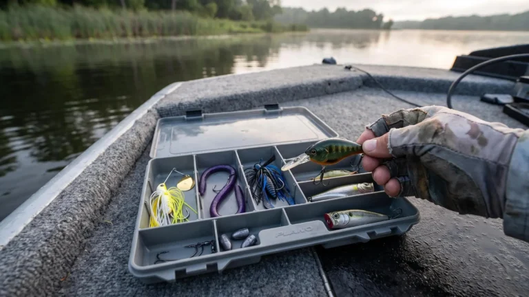 Best fishing lures for bass, six top lure picks side by side
